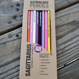 Whiskey river soap co astrology pencils: sagg